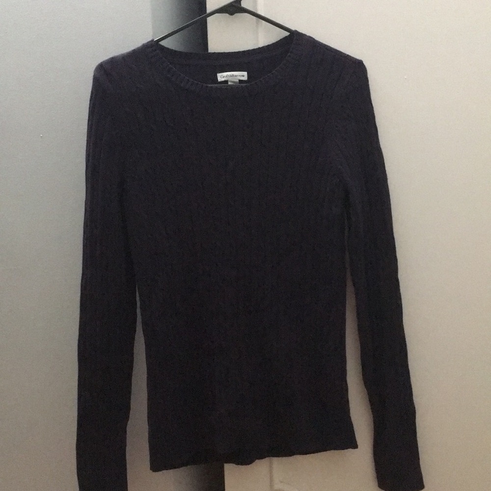Croft&Barrow Purple Sweater